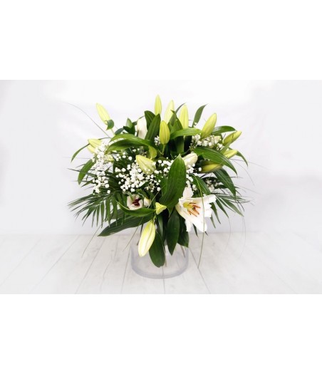 Bouquet lillium white